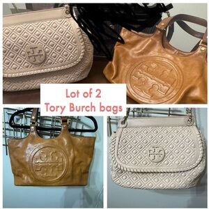 Lot of 2 Tory Burch bags
